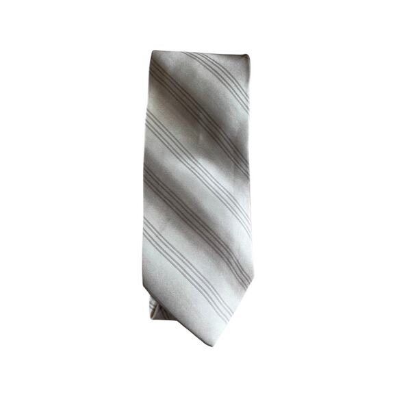 Vintage Stafford Silk Neckties Set of 3 Taupe - Picture 4 of 5